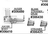 L'Equip Visor Juicer Parts (Model #509)